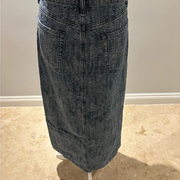 Rag & Bone Blue Denim Skirt - Picture 5 of 8